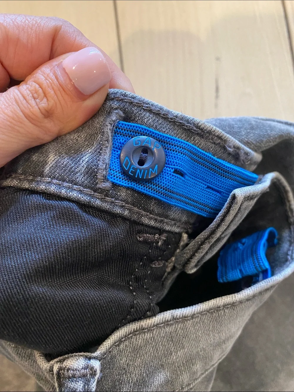 GAP Kids Gray Faded Jeans